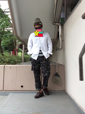 「SCANNER（スキャナー）のアイテム」を使った、tak@さん（メンズ・170cm）の秋コーディネート