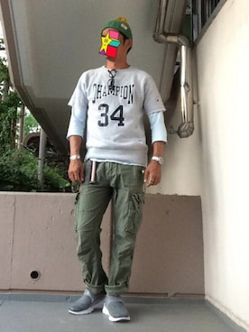 tak@さん（メンズ・170cm）の夏コーディネート