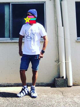 「カウズ」｜tak@さん（メンズ・170cm）の夏コーディネート