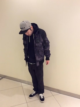 mur@さん（メンズ・171cm）の冬コーディネート