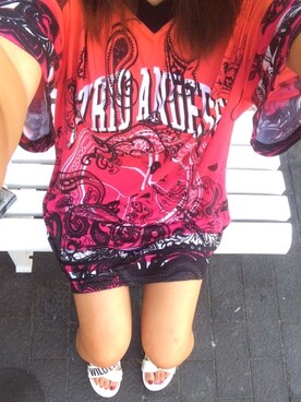 「ASTRID ANDERSEN（アストリッドアンダーセン）のアイテム」を使った、YUFUさん（レディース・153cm）の夏コーディネート