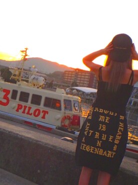 「KanyeWest」｜YUFUさん（レディース・153cm）の夏コーディネート
