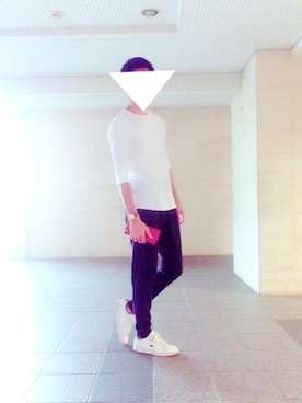 「M2squared（エムツースクエアード）のアイテム」を使った、kuroihito (tommy)さん（メンズ・172cm）の夏コーディネート