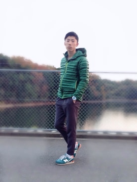 kuroihito (tommy)さん（メンズ・172cm）の冬コーディネート