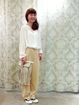 谷本さんのコーディネート