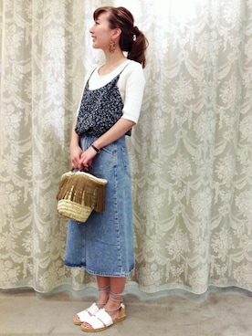 谷本さんのコーディネート