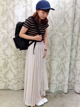 谷本さんのコーディネート