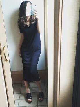 「La Leia（ラレイア）のアイテム」を使った、manaさん（レディース・157cm）の春コーディネート