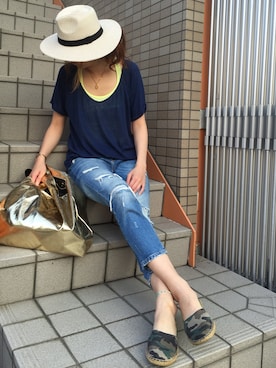 mii◡̈⃝さん（レディース・170cm）の夏コーディネート