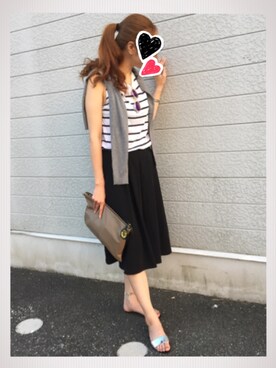 mii◡̈⃝さん（レディース・170cm）の夏コーディネート
