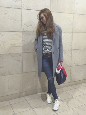 mii◡̈⃝さん（レディース・170cm）の冬コーディネート