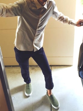 「LE JUN STANDARD（ルジュン スタンダード）のアイテム」を使った、きくぺーさん（メンズ・176cm）の春コーディネート