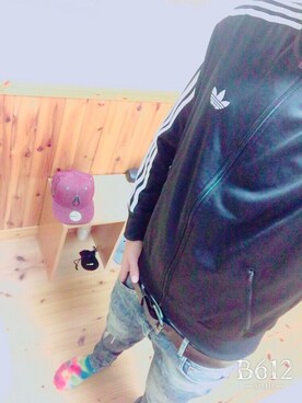 「アイテム（ジャージ）」を使った、yukkiiiiiさん（メンズ・178cm・10代）の秋コーディネート
