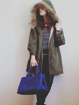 mayo*さん(レディース・162cm)の冬コーディネート