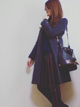 mayo*さん(レディース・162cm)の冬コーディネート