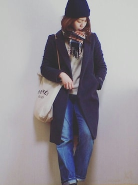 mayo*さん(レディース・162cm)の冬コーディネート