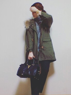 mayo*さん(レディース・162cm)の冬コーディネート