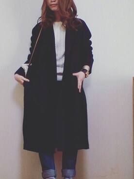 「Seventeen（セブンティーン）のアイテム」を使った、ｍａｙｏ*さん（レディース・162cm）の冬コーディネート