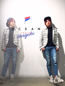 大橋賢也  OCEAN TOKYOさんのコーディネート