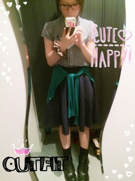 まきchamさん（レディース・157cm）の夏コーディネート