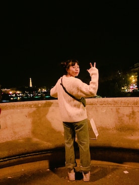 「Queen（クイーン）のアイテム」を使った、alexine221さん（レディース・156cm）の秋コーディネート