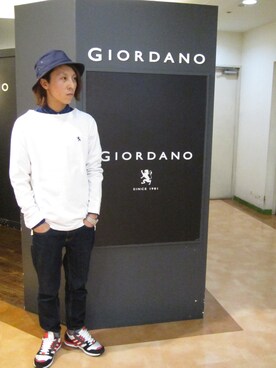 norikazuさんの（GIORDANO | ジョルダーノ）を使ったコーディネート