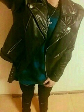 D.I.JのNxAxOさん（メンズ・178cm）の冬コーディネート