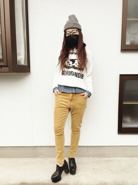 963さん（レディース・160cm）の春コーディネート