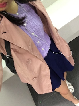 「Polo Ralph Lauren」｜「アイテム（トレンチコート）」を使った、haruzさん（レディース・170cm）の春コーディネート