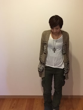 さぼまま㊼さん（レディース・158cm）の秋コーディネート