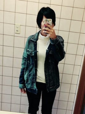 「CISOLASSE（シソーラス）のアイテム（ピアス（両耳用））」を使った、さぼまま㊻さん（レディース・158cm）の春コーディネート