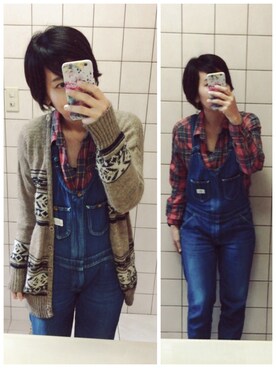 さぼまま㊼さん（レディース・158cm）の春コーディネート