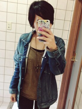 さぼまま㊼さん（レディース・158cm）の春コーディネート