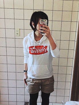 「johnbull」｜「アイテム（アナログ腕時計）」を使った、さぼまま㊻さん（レディース・158cm）の春コーディネート