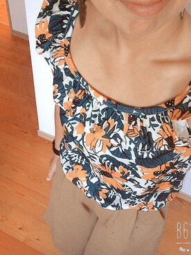 さぼまま㊼さん（レディース・158cm）の夏コーディネート