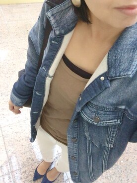 「スウェードパンプス」｜さぼまま㊻さん（レディース・158cm）の秋コーディネート