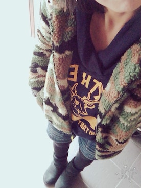 さぼまま㊼さん（レディース・158cm）の秋コーディネート