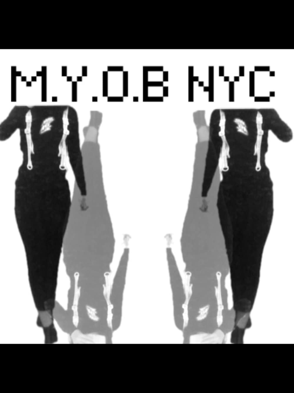 「M.Y.O.B、myob、NIKE、ラフォーレ原宿、harajuku、原宿、黒、black、タイトスカート」｜「M.Y.O.Bのアイテム（Tシャツ/カットソー、ブラック系）」を使った、亜さん（レディース・161cm）の冬コーディネートの1枚目の写真