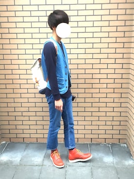 ma-ruさん（メンズ・180cm）の秋コーディネート