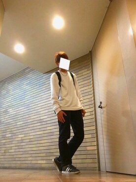 「WEGO（ウィゴー）のアイテム（ピアス（片耳用））」を使った、こうへいさん（メンズ・178cm）の秋コーディネート