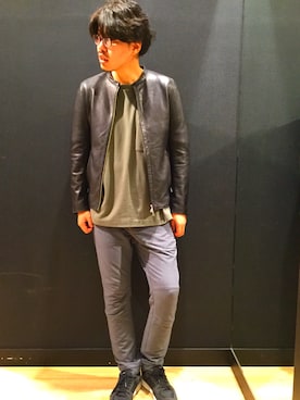 Kojiさん（メンズ・184cm）の秋コーディネート