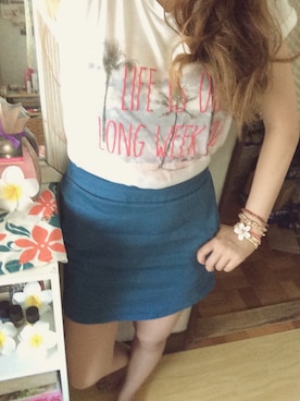 SAKIPONさん（レディース・161cm）の夏コーディネート