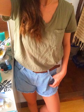 SAKIPONさん（レディース・161cm）の夏コーディネート