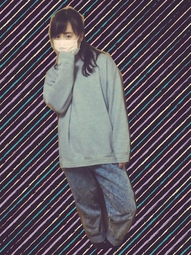 「L.D.S.（エルディーエス）のアイテム」を使った、Hitomiさん（レディース・158cm）の冬コーディネート