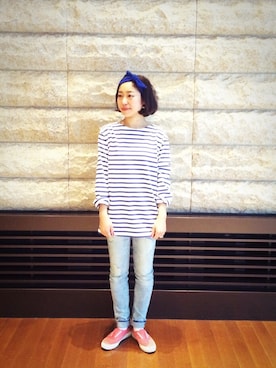 「マリン」｜atsumi_kuwabaraさん（レディース・158cm）の冬コーディネート