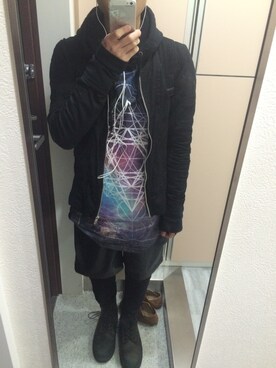 「SRIVER（スリヴァー）のアイテム（ブルゾン）」を使った、がっちさん（メンズ・163cm）の春コーディネート