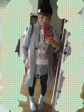「NOMINE（ノミネ）のアイテム（その他アウター）」を使った、minakoさん（レディース・160cm）の夏コーディネート