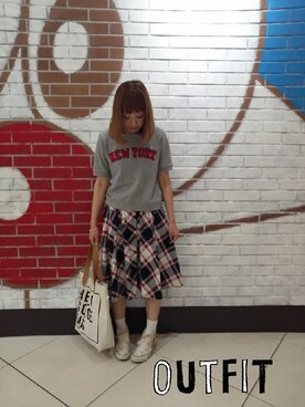 minakoさん（レディース・160cm）の夏コーディネート