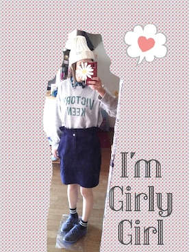 「SpRay（スプレイ）のアイテム（その他）」を使った、minakoさん（レディース・160cm）の秋コーディネート
