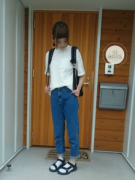 minakoさん（レディース・160cm）の夏コーディネート